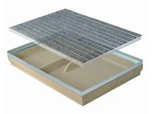 Polymeer beton voetenschrapers
