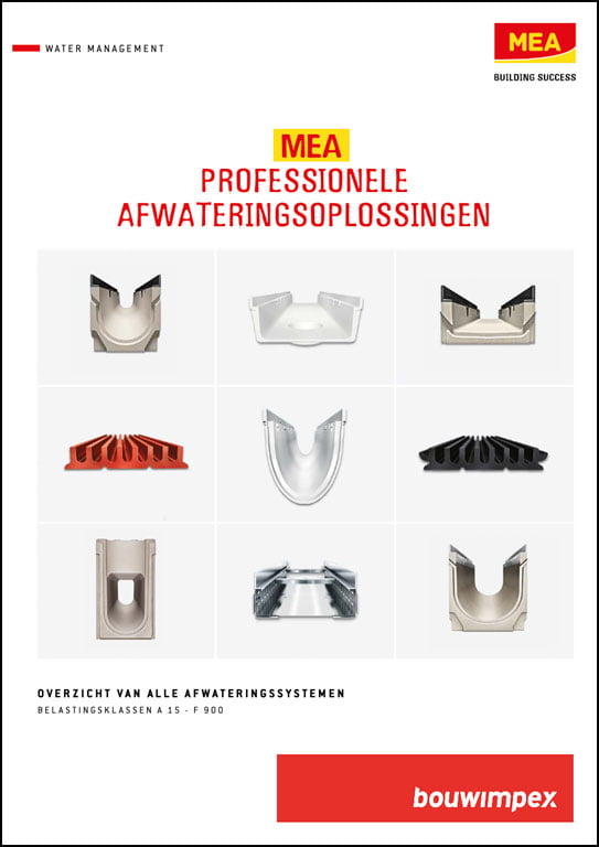 Overzicht MEA Lijnafwatering Producten